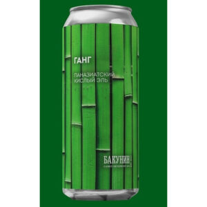 Бакунин Ганг (Ганг паназиатский кислый эль (Sour Ale имбирь,мята,лемограсс,кокос))