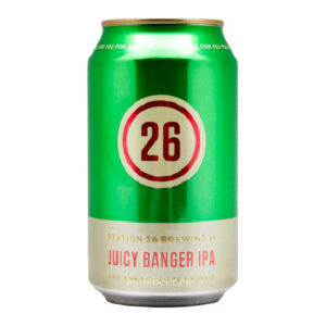 Station 26 Juicy Banger IPA (Стэйшен 26 Джуси Бэнгер ИПА, банка)