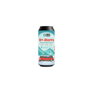 Brew by Crew Hit-Hoppy ((Охмеленный лагер Columbus, Cascade, Citra, Mosaic))