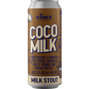 Konix Coco Milk (Милк Стаут шоколад,кокос,сливочный кофе)