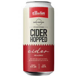 Elleven Cider Hopped безалкогольный (Безалкогольный Эллевен Охмеленный)
