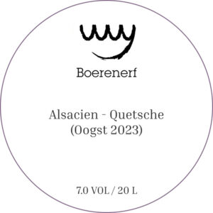 Eylenbosch Alsacien Quetsche (Хет Буренерф Эйленбуш Эльзасьен - Куэтч (Оугст 2023))