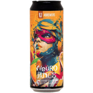 Четыре пивовара Neuro Juice Манго + Маракуйя (Четыре пивовара Нейро Джус Манго + Маракуйя)