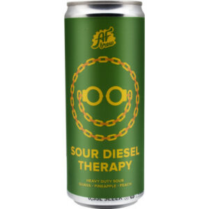 AF Brew Sour Diesel Therapy Guava Pineapple Peach (Аф Брю Сауэр Дизель Тэрапи Гуава Пейнеппл Пич)