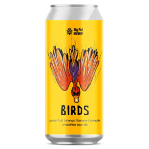 Big Pot Birds Маракуйя, ананас, манго, банан (Биг Пот Бердс Пешн Фрут, Пейнеппл, Манго, Банан)