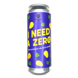 Black Cat I Need a Zero: IPA с манго (Блэк Кэт Ай Нид А Зиро: Безалкогольный ИПА С Манго)