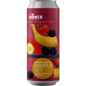 Konix Sample Set Клубника & Банан & Ежевика (Коникс Сэмпл Сэт Клубника & Банан & Ежевика)