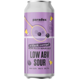 Paradox Low ABV Sour Black Currant (Парадокс Лав ЭйБиВи Саур Блэк Каррент Безалкогольное)
