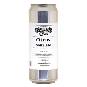 Salden's Sour Ale Citrus (Саур Эль сок грейпфрут,цедра лайма,апельсин,бергамот)