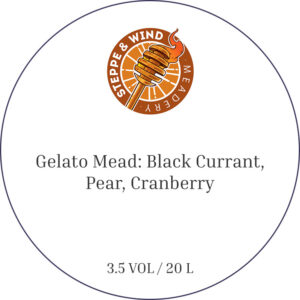 Степь и Ветер Gelato: Чёрная Смородина, Груша, Клюква (Степь и Ветер Джелато: Черная Смородина, Груша, Клюква)
