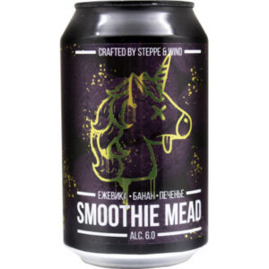 Степь и Ветер Smoothie Mead: Ежевика, Банан, Печенье (Степь И Ветер Смузи Мид: Ежевика, Банан, Печенье)